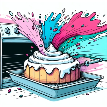 Spiega perché una torta può creparsi in superficie durante la cottura?