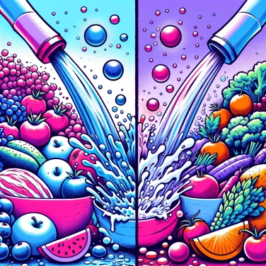 Spiega perché utilizzare dell'aceto per pulire frutta e verdura permette di eliminare i residui di pesticidi più efficacemente rispetto all'acqua da sola?